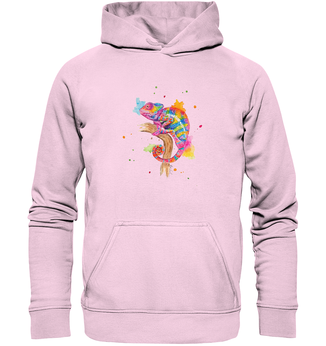 Buntes Chamäleon - Basic Unisex Hoodie