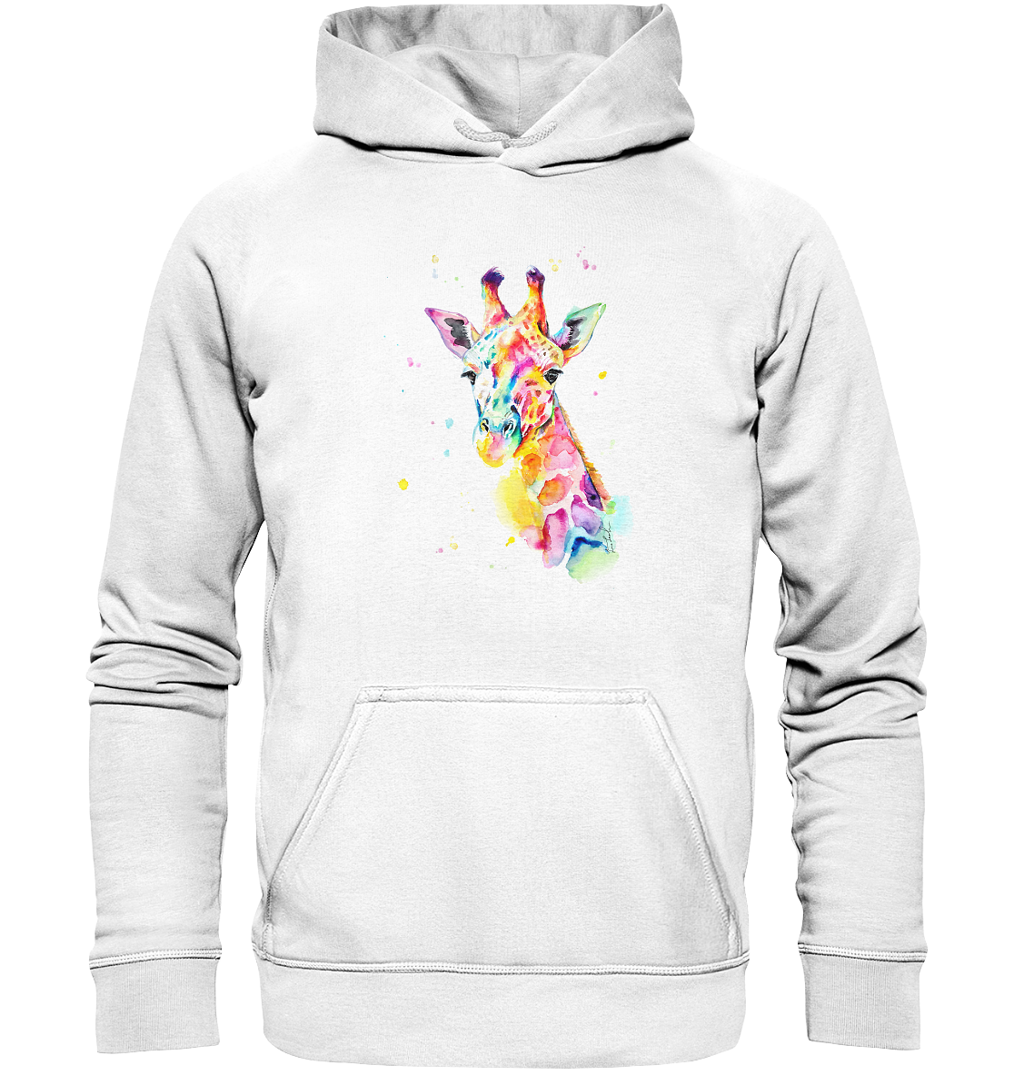 Bunte Giraffe - Basic Unisex Hoodie