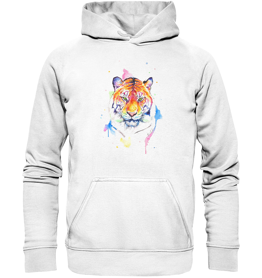 Bunter Tiger - Basic Unisex Hoodie