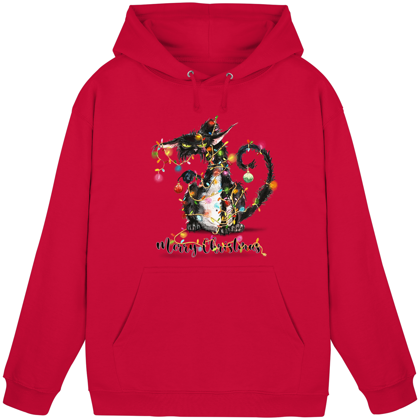 F*U-Cat - Merry Christmas - Basic Unisex Hoodie
