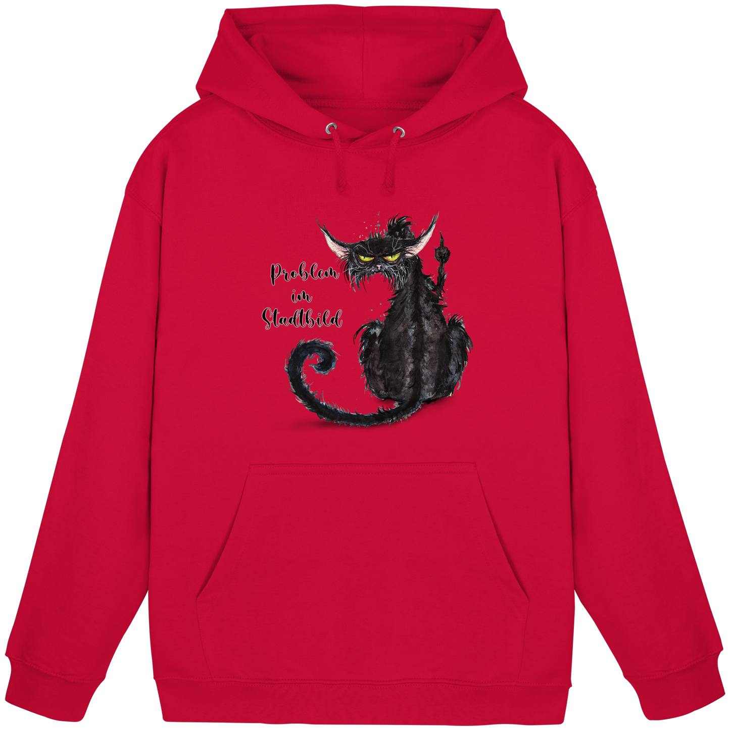 F*U-Cat - Problem im Stadtbild - Basic Unisex Hoodie
