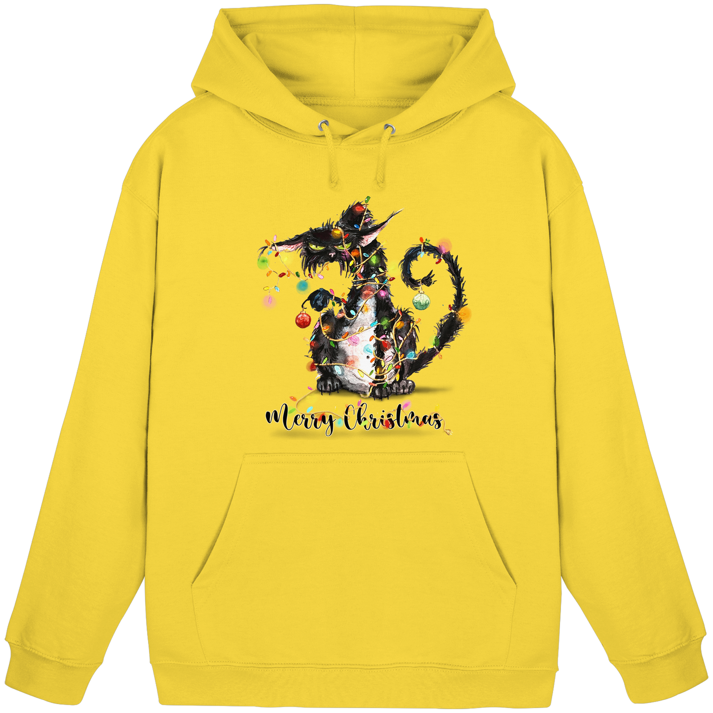 F*U-Cat - Merry Christmas - Basic Unisex Hoodie