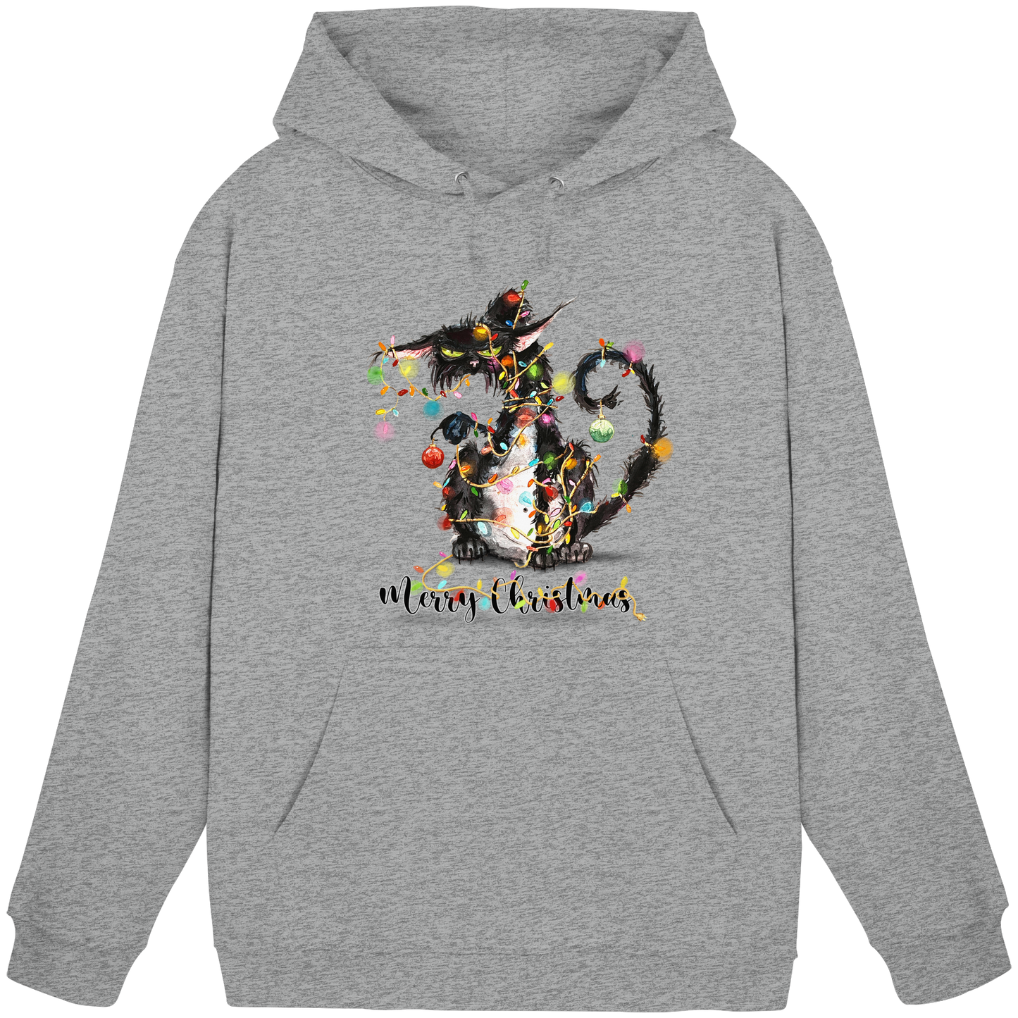 F*U-Cat - Merry Christmas - Basic Unisex Hoodie