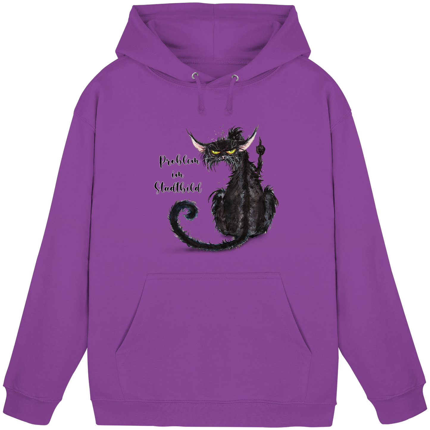 F*U-Cat - Problem im Stadtbild - Basic Unisex Hoodie