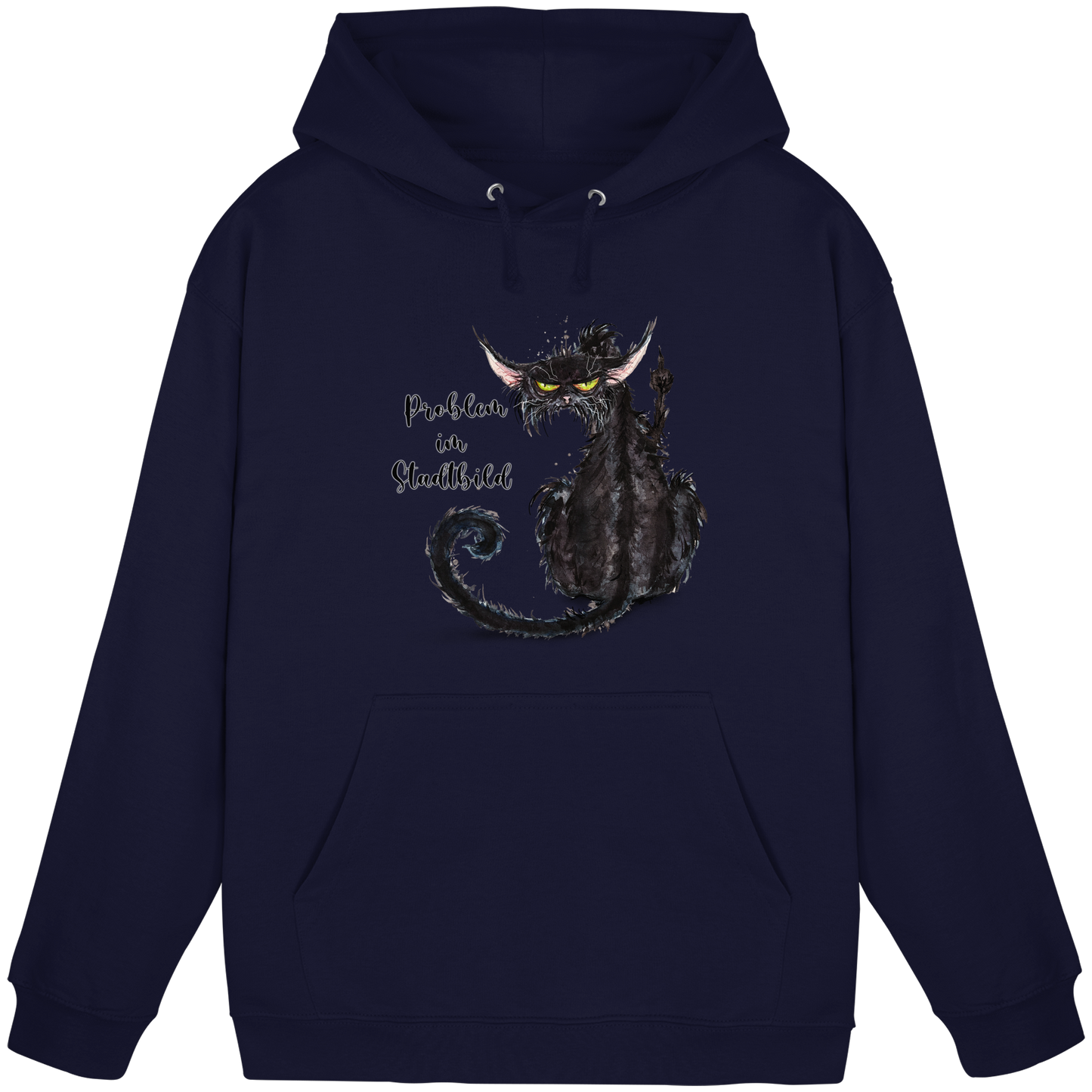 F*U-Cat - Problem im Stadtbild - Basic Unisex Hoodie