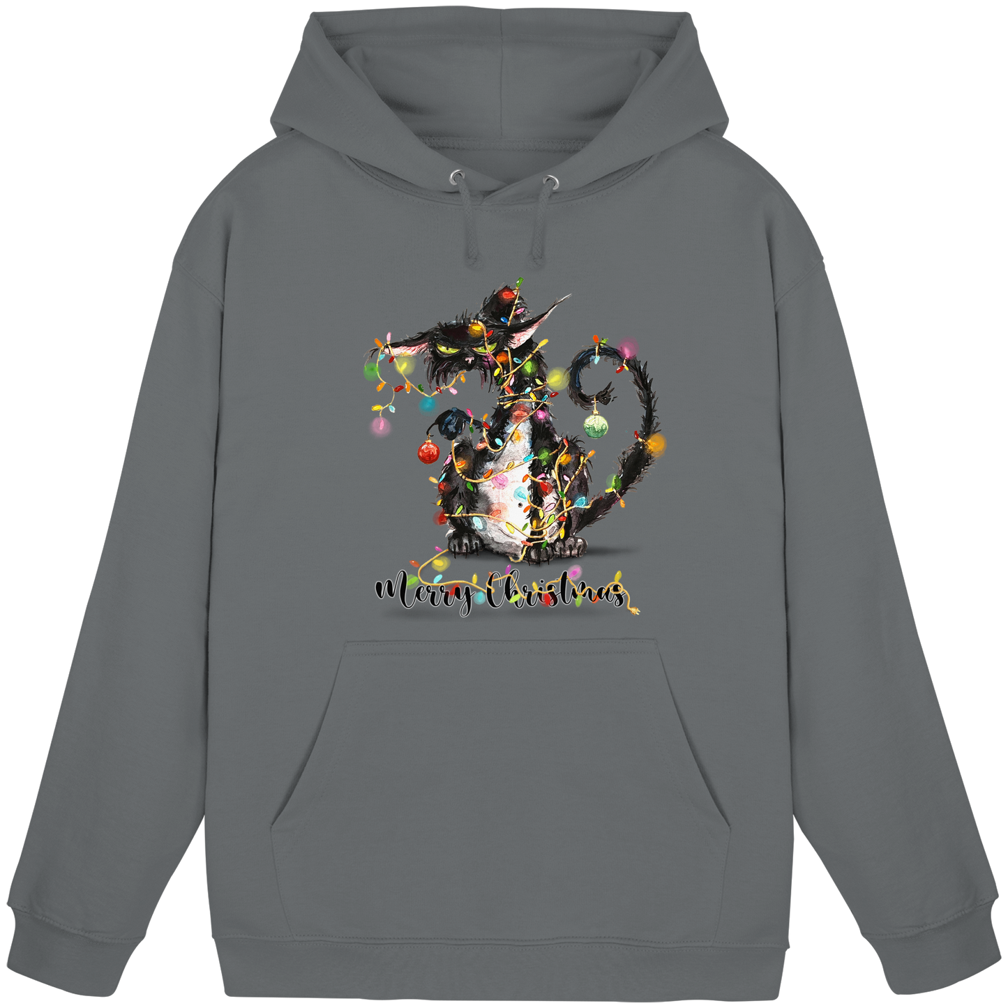 F*U-Cat - Merry Christmas - Basic Unisex Hoodie