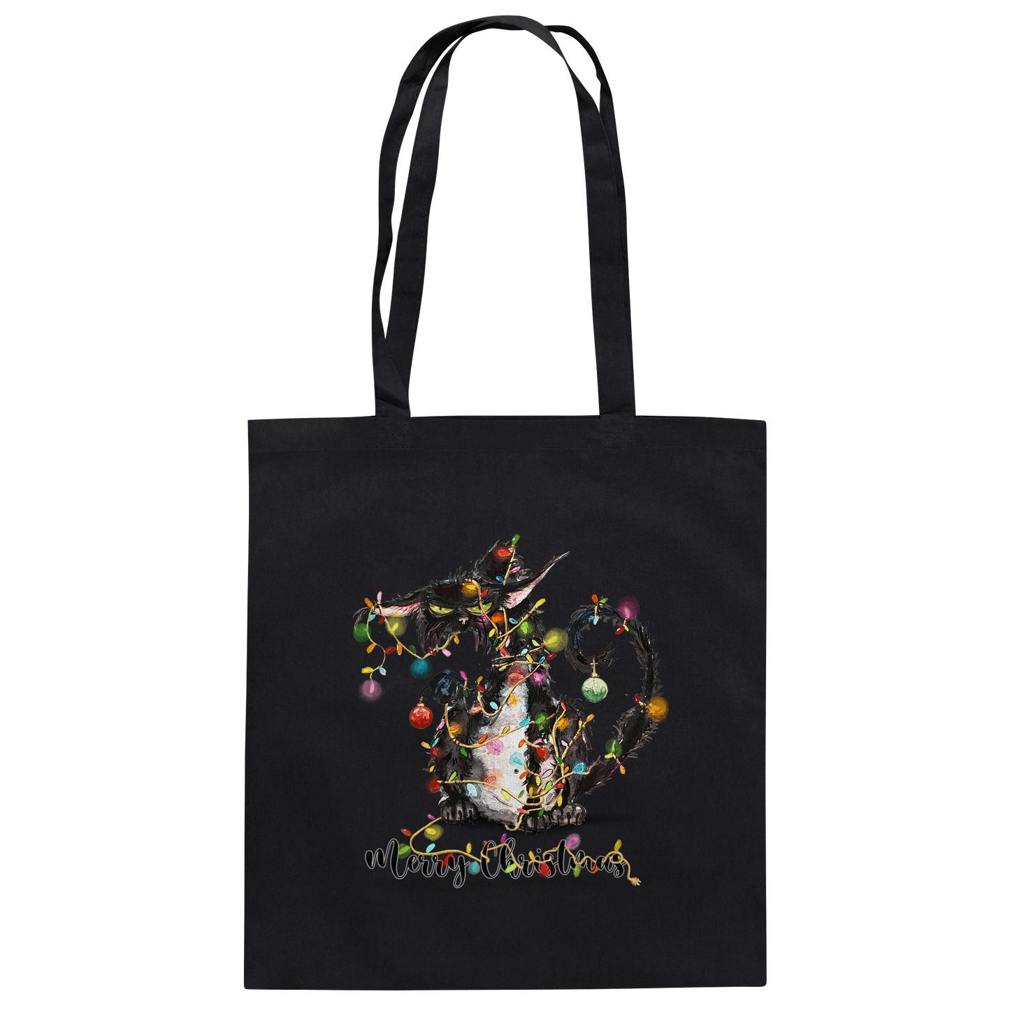 F*U-Cat - Merry Christmas - Baumwolltasche