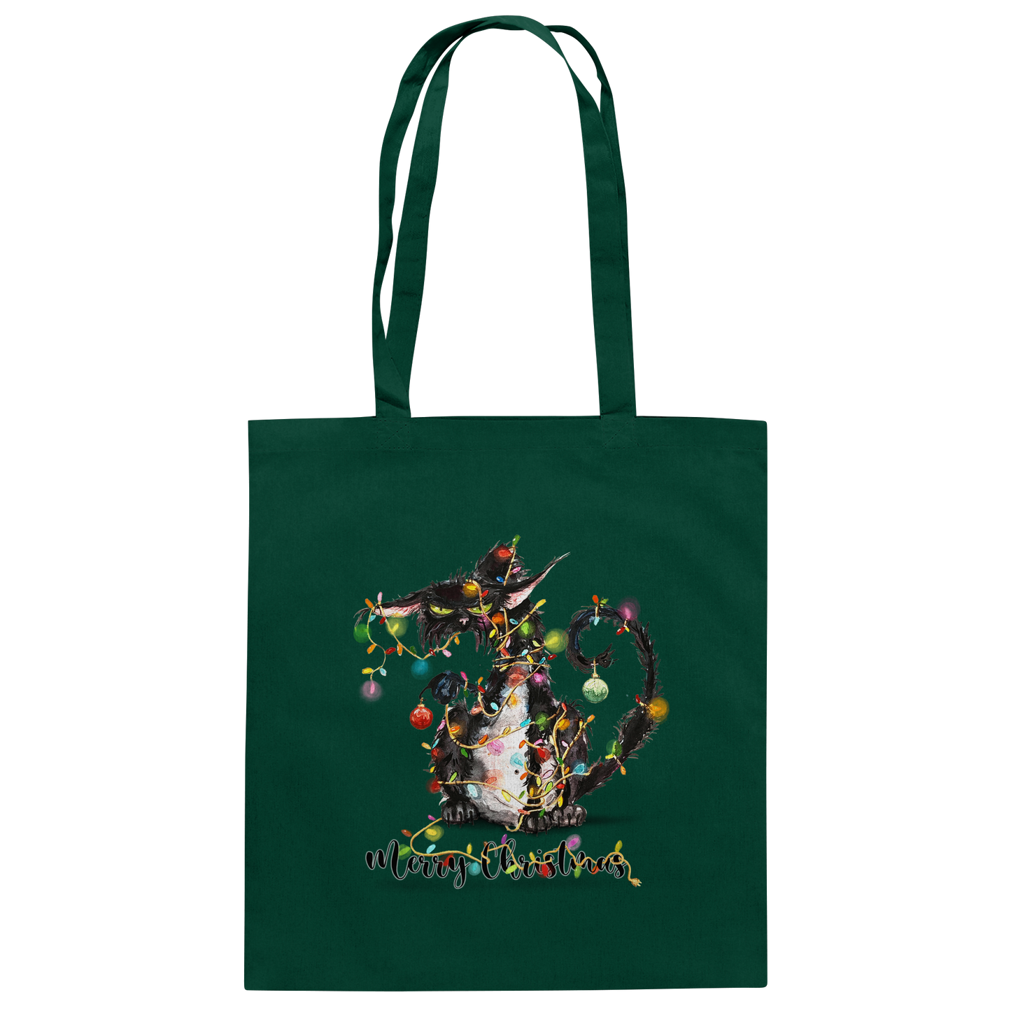 F*U-Cat - Merry Christmas - Baumwolltasche