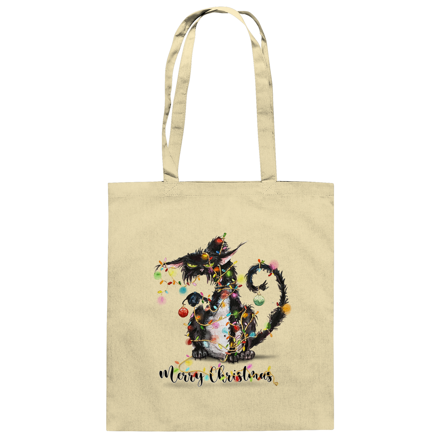 F*U-Cat - Merry Christmas - Baumwolltasche