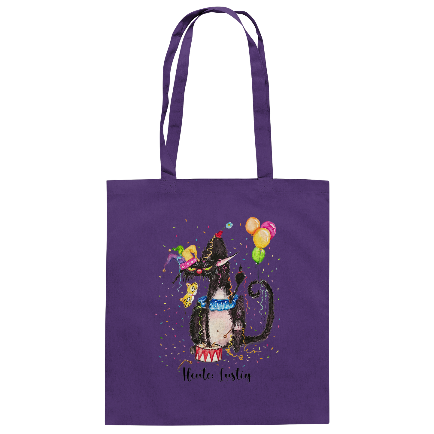 Lustige F*U-Cat - Baumwolltasche