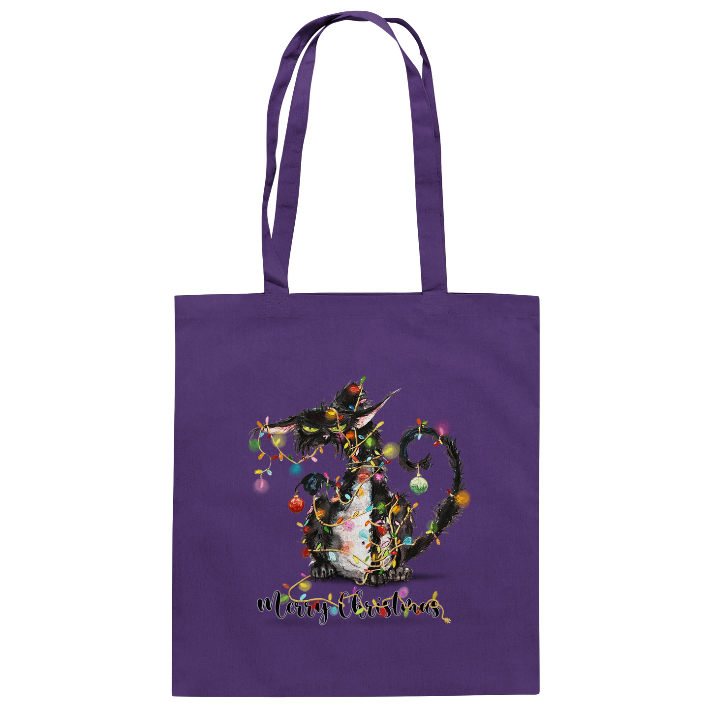 F*U-Cat - Merry Christmas - Baumwolltasche