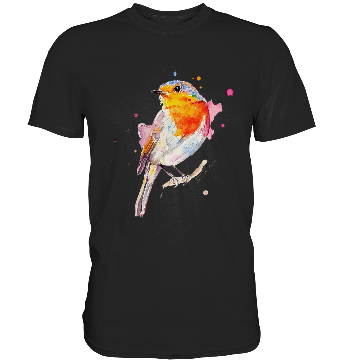 Buntes Rotkehlchen - Classic Shirt