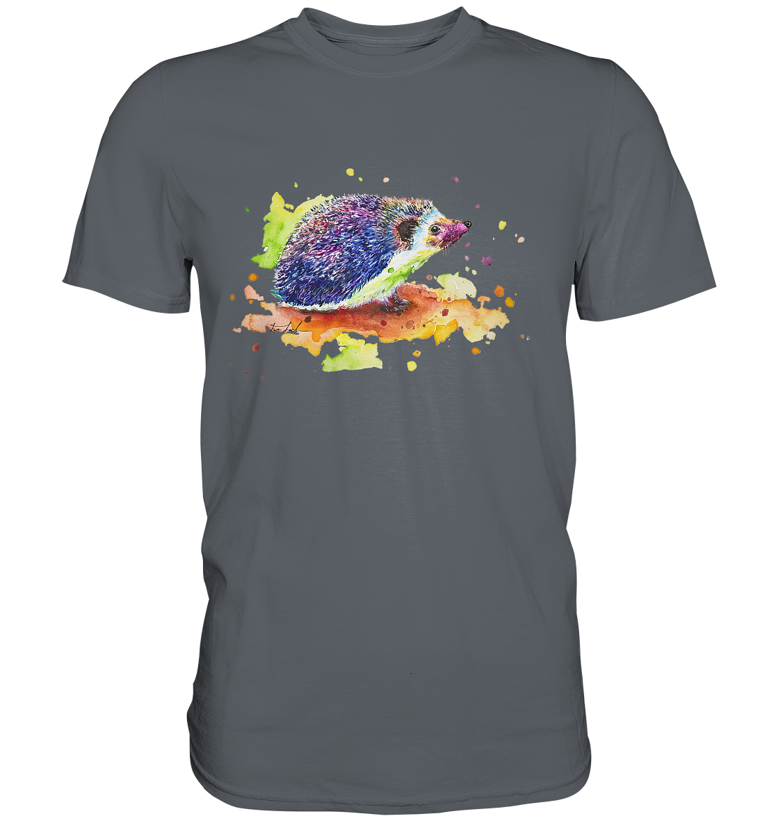 Motiv farbenfroher Igel - Classic Shirt