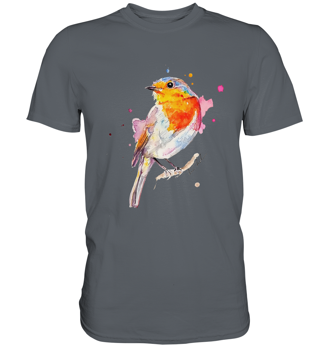 Buntes Rotkehlchen - Classic Shirt