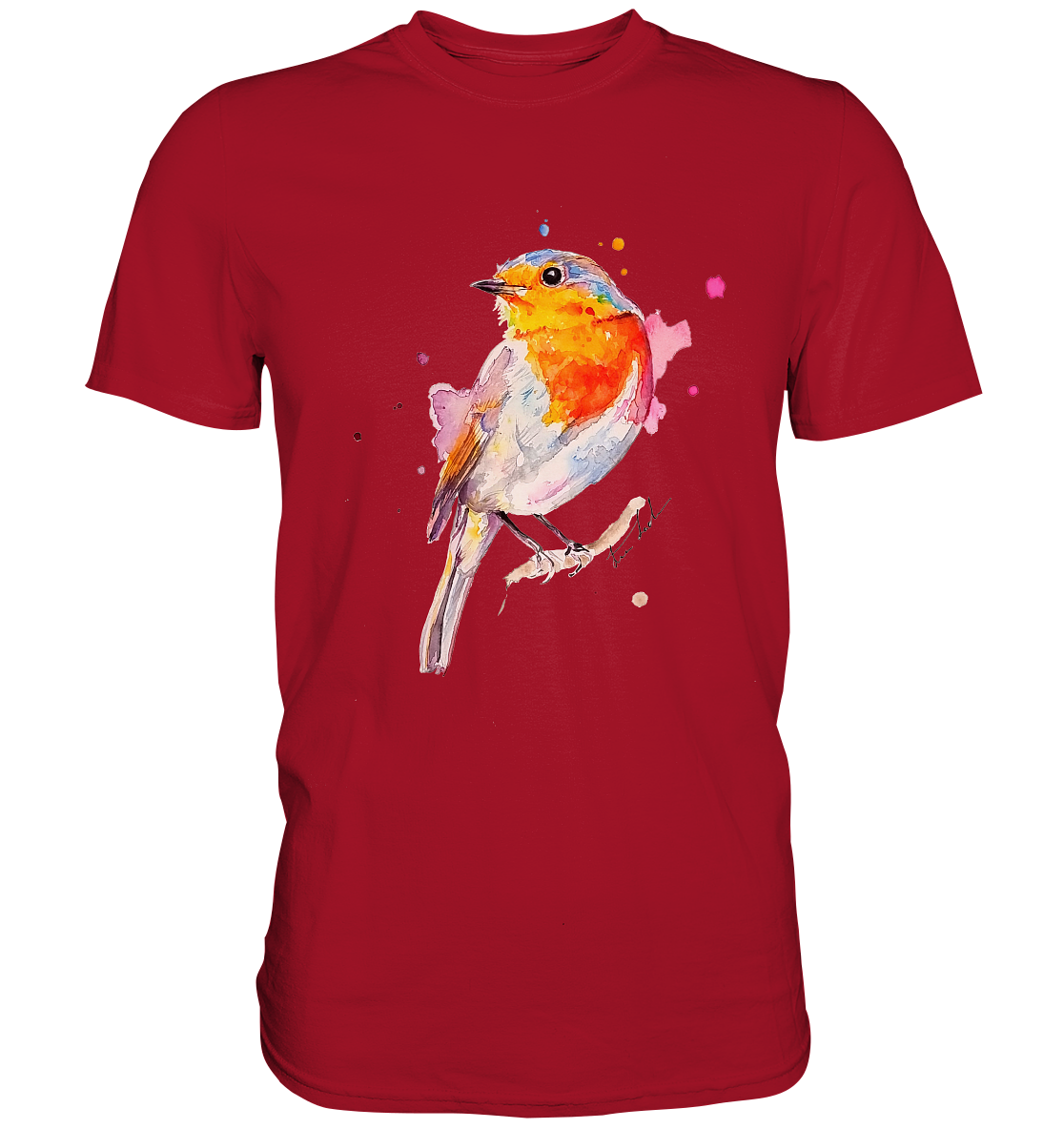Buntes Rotkehlchen - Classic Shirt