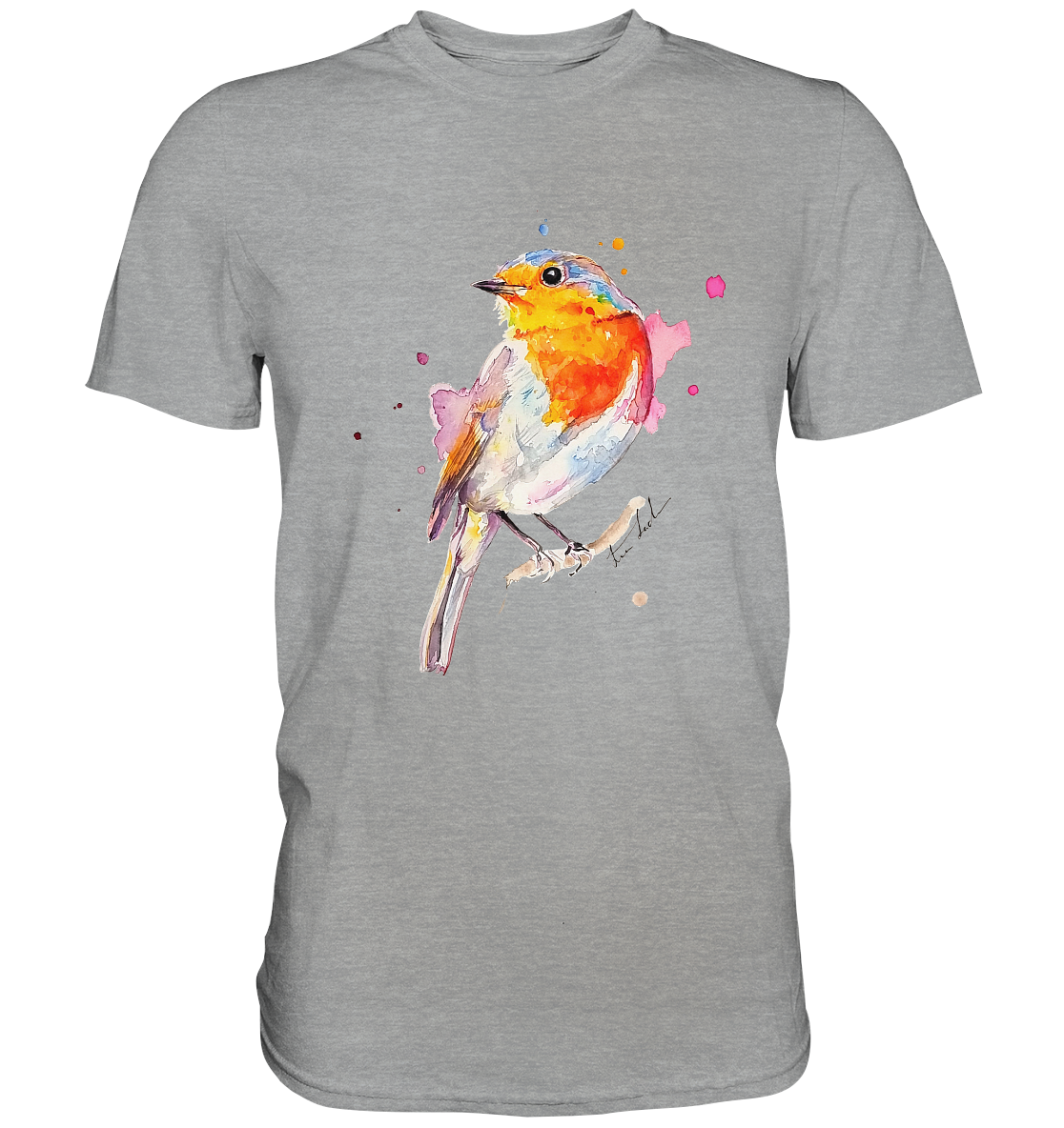 Buntes Rotkehlchen - Classic Shirt