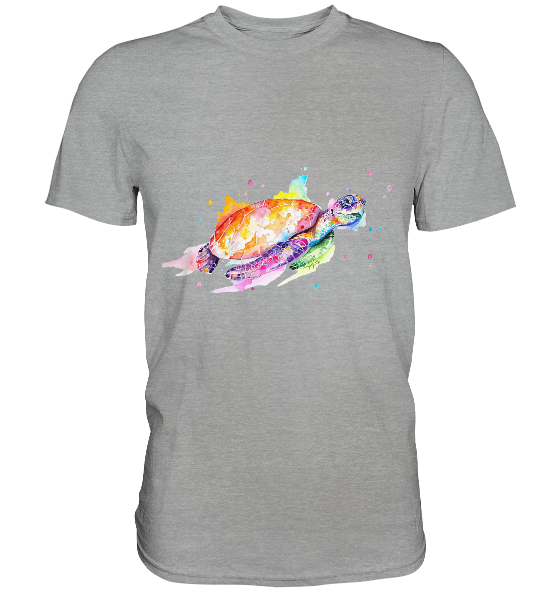 Bunte Meeresschildkröte - Classic Shirt