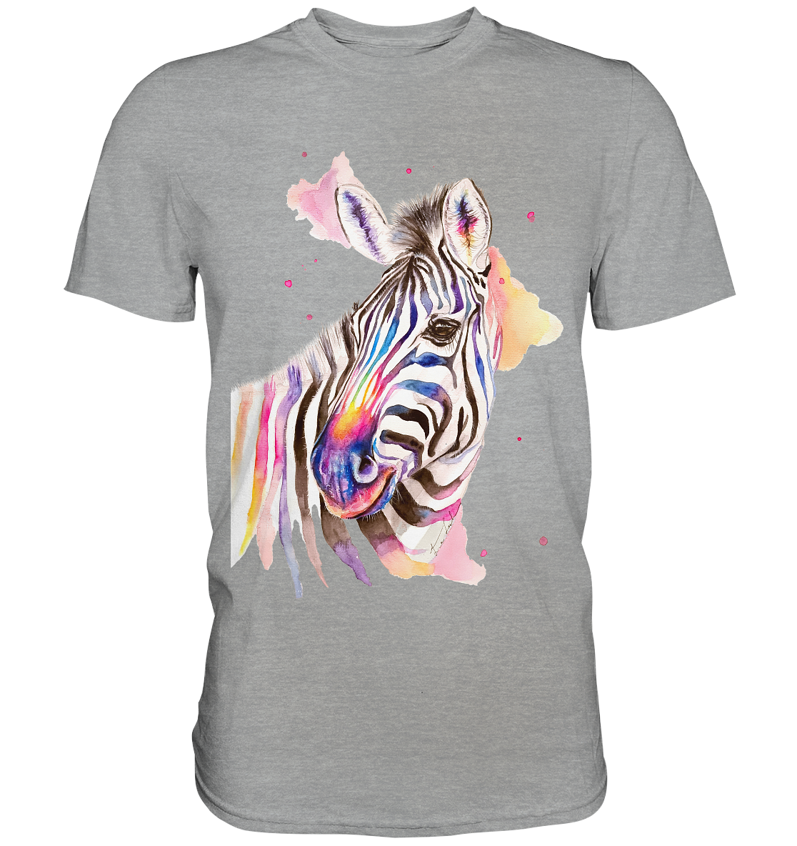 Buntes Zebra - Classic Shirt