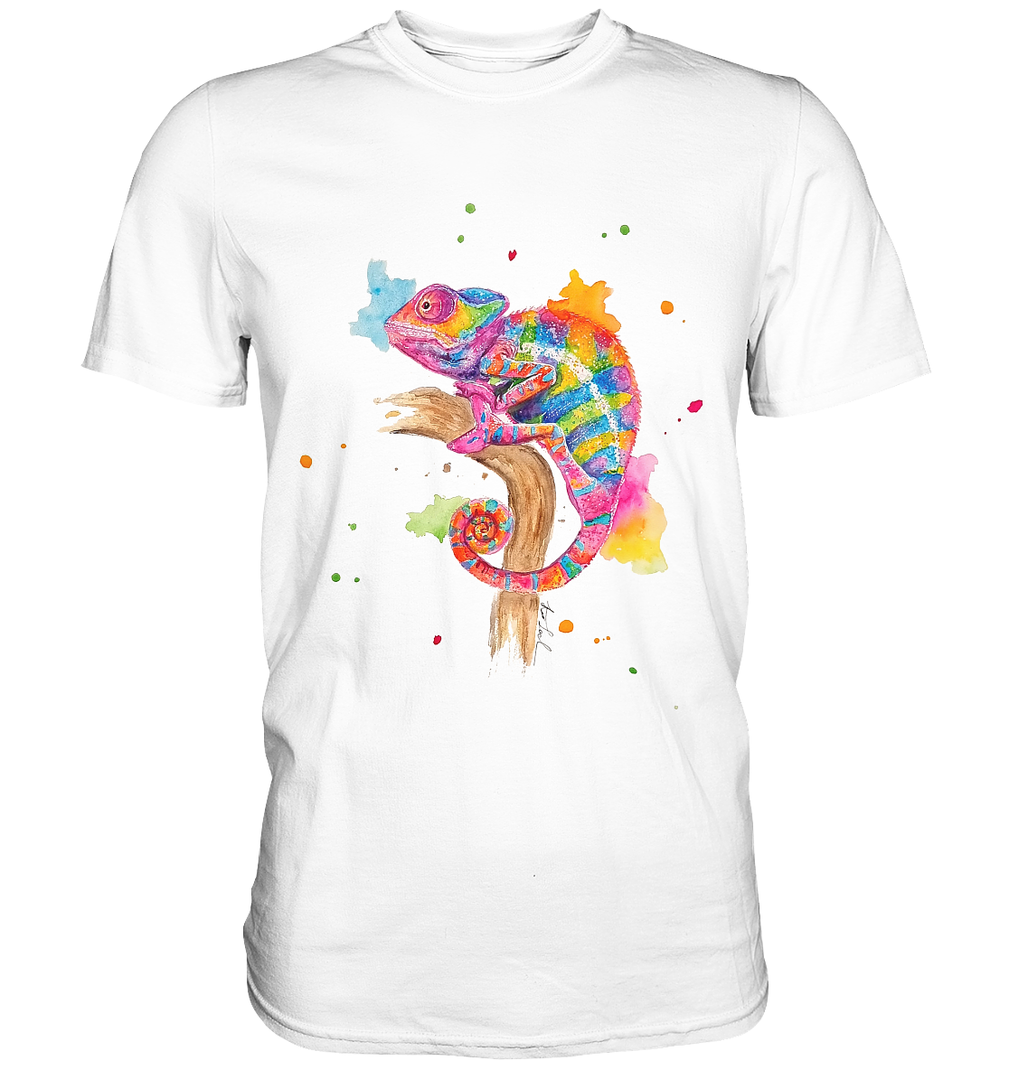 Buntes Chamäleon - Classic Shirt