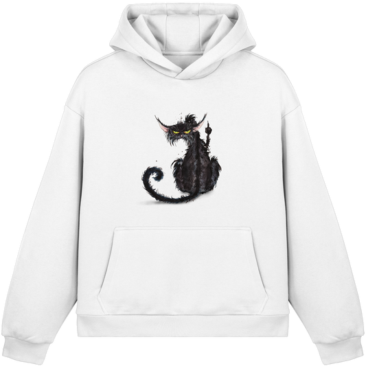F*U-Cat - Fluffy Boxcut Hoodie