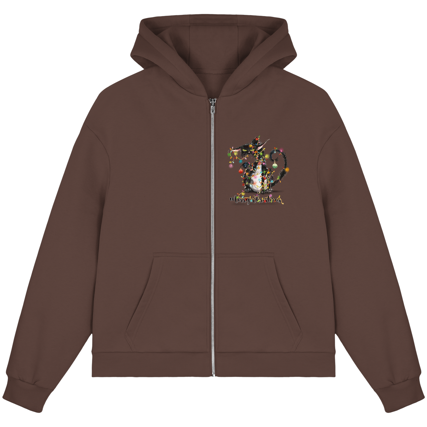 F*U-Cat - Merry Christmas - Fluffy Boxcut Zipper