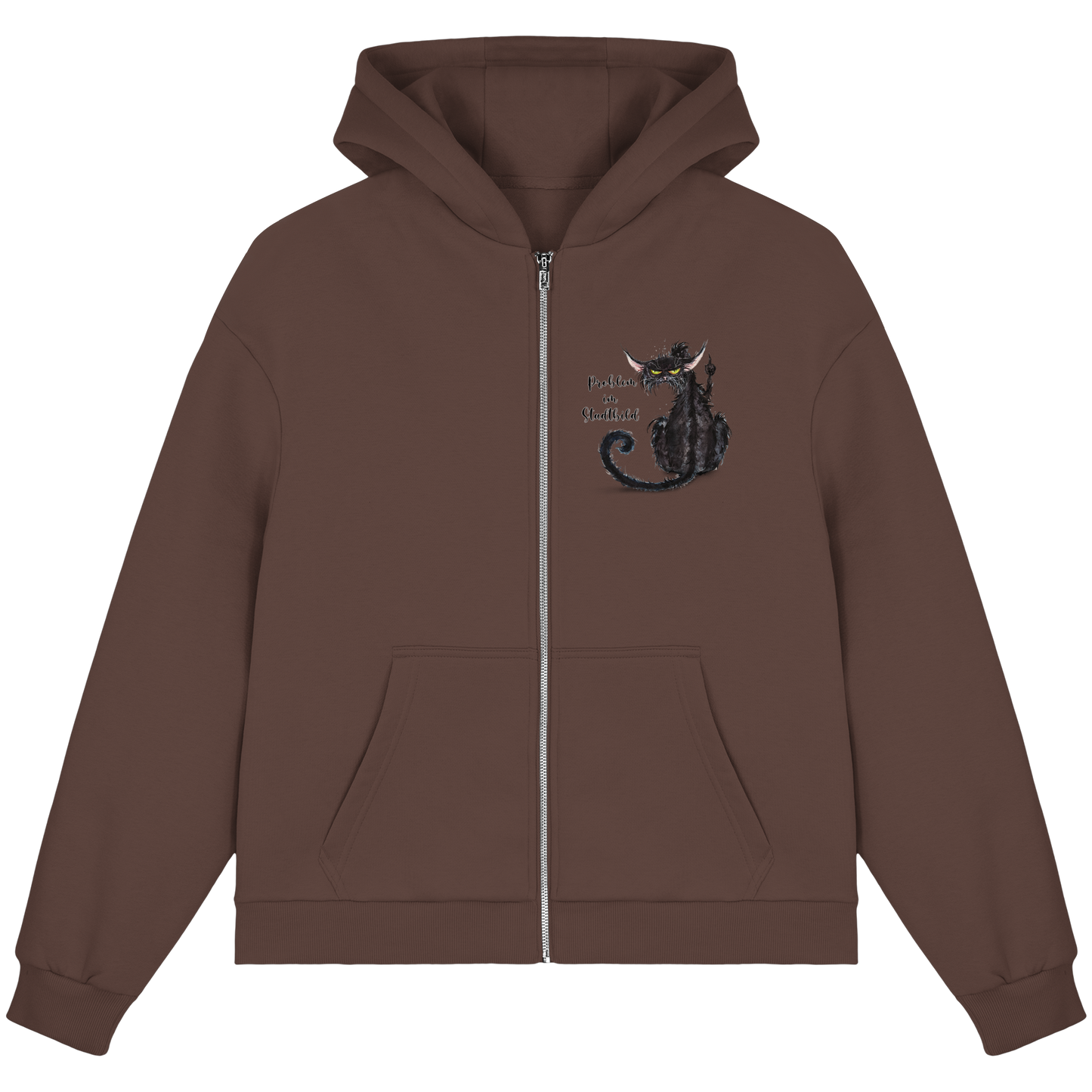F*U-Cat - Problem im Stadtbild - Fluffy Boxcut Zipper