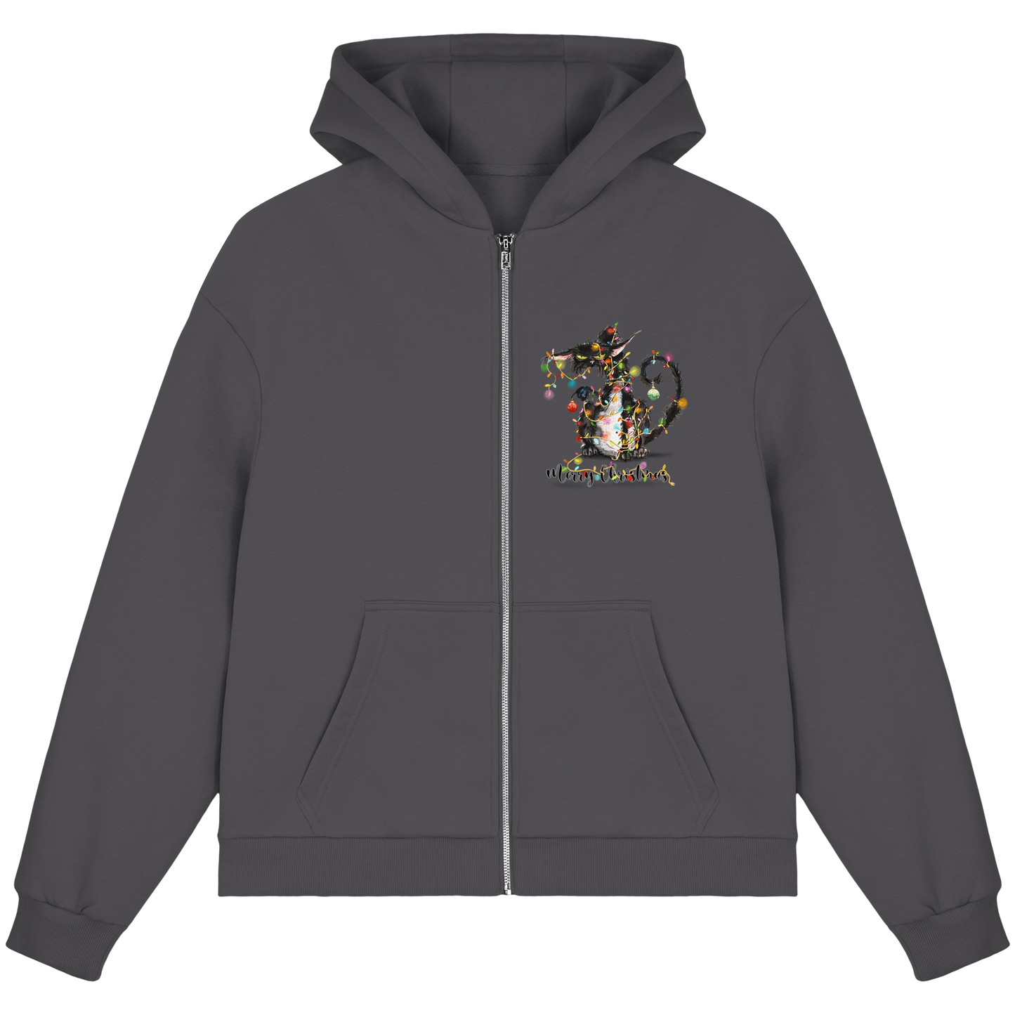 F*U-Cat - Merry Christmas - Fluffy Boxcut Zipper