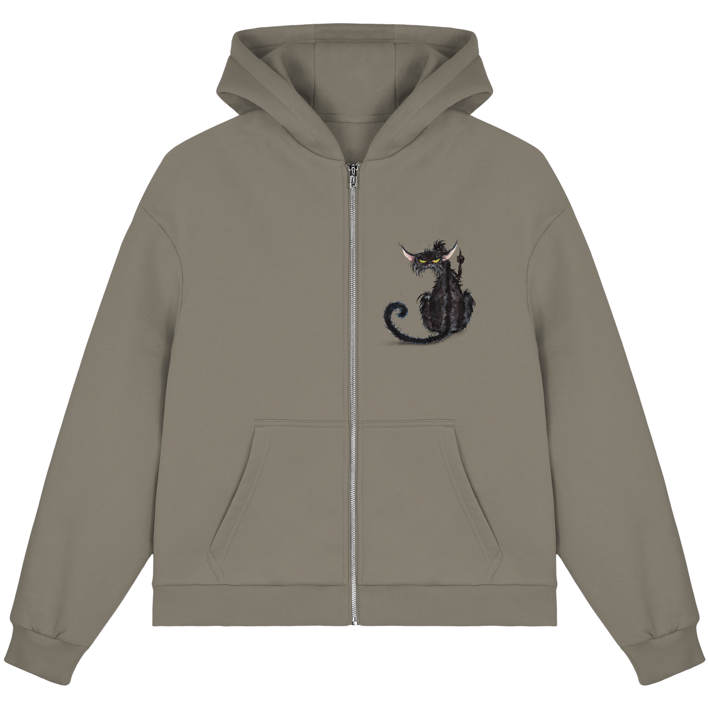 F*U-Cat - Fluffy Boxcut Zipper