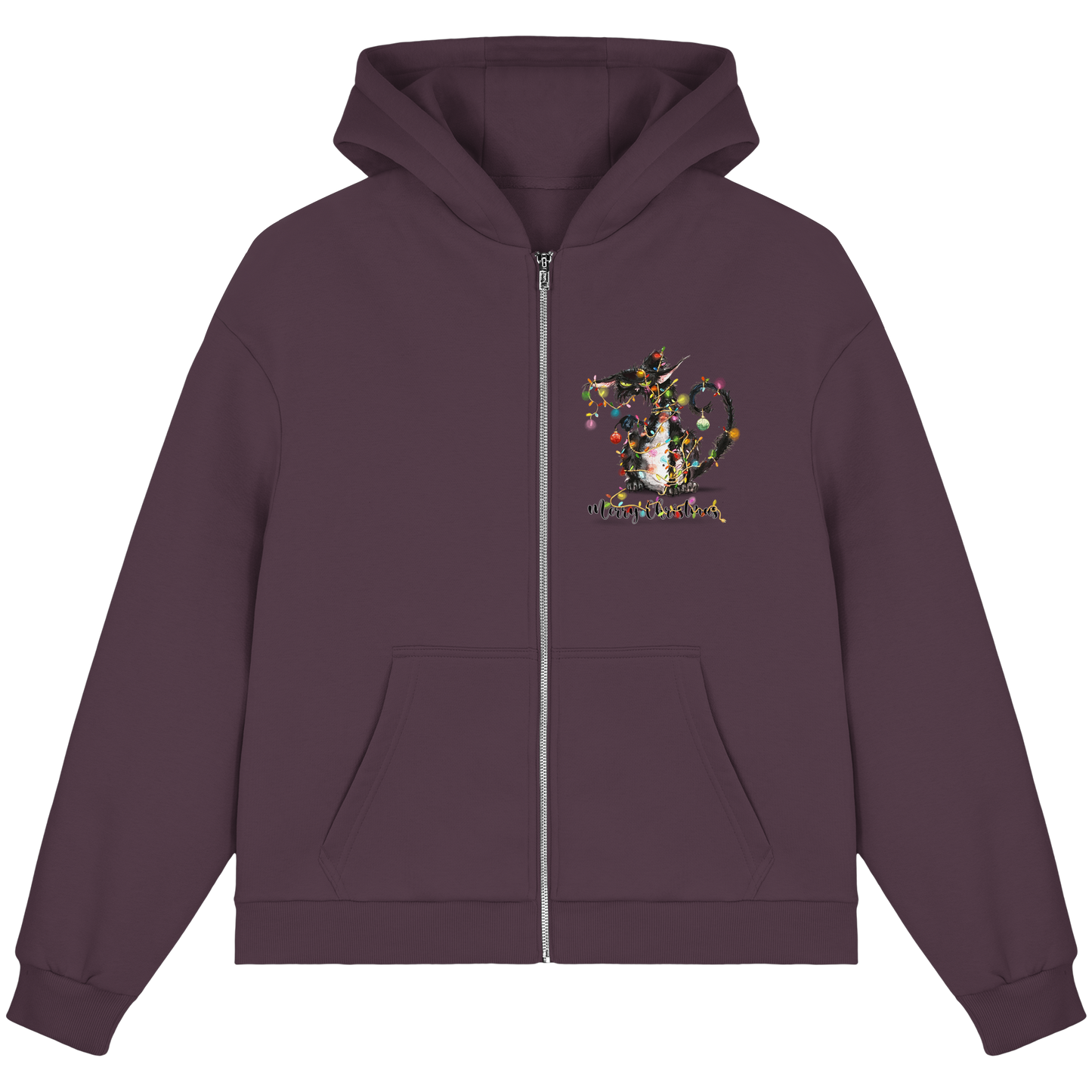 F*U-Cat - Merry Christmas - Fluffy Boxcut Zipper