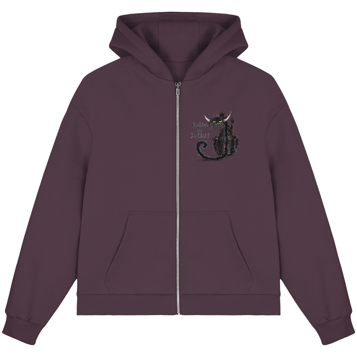 F*U-Cat - Problem im Stadtbild - Fluffy Boxcut Zipper