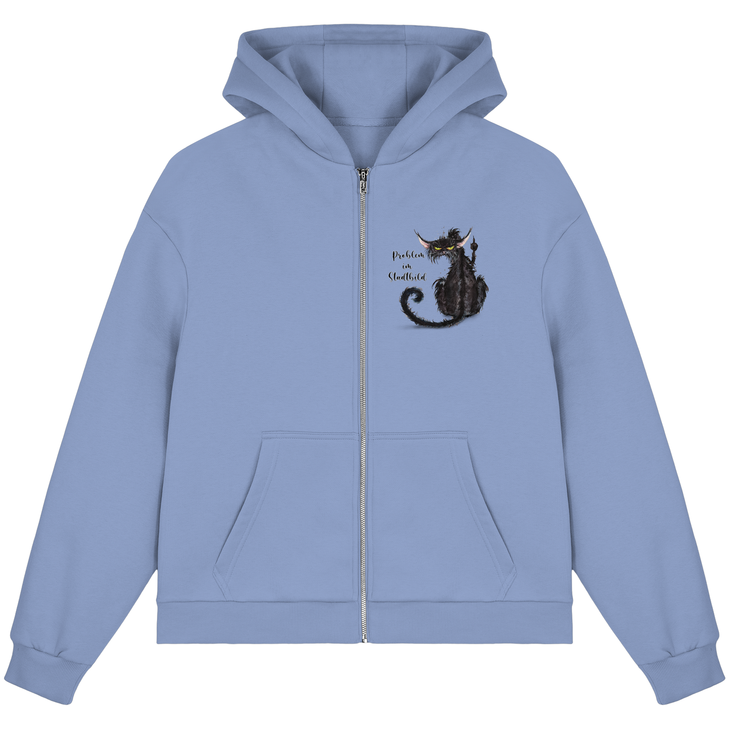 F*U-Cat - Problem im Stadtbild - Fluffy Boxcut Zipper