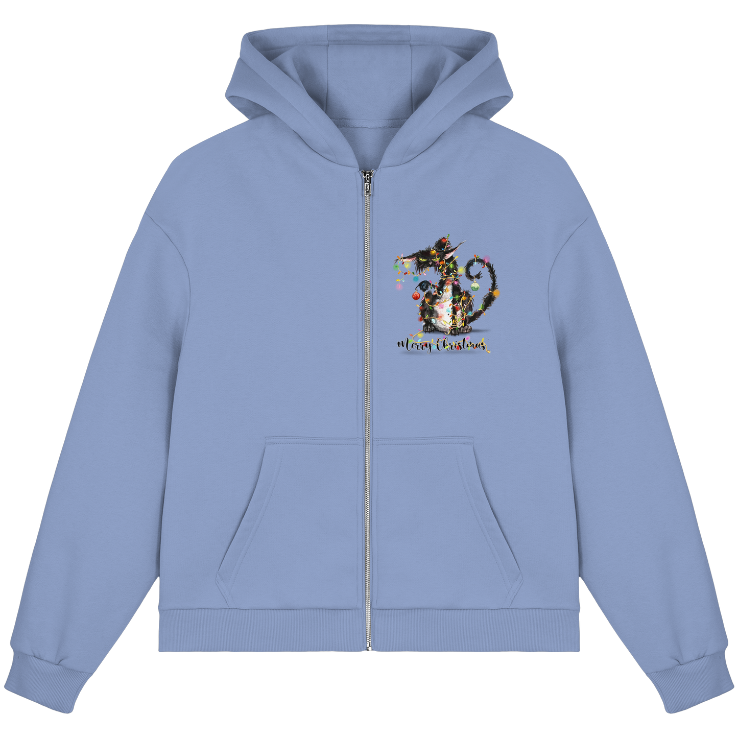 F*U-Cat - Merry Christmas - Fluffy Boxcut Zipper