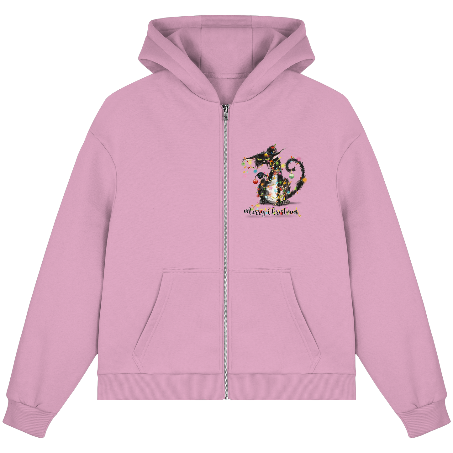 F*U-Cat - Merry Christmas - Fluffy Boxcut Zipper