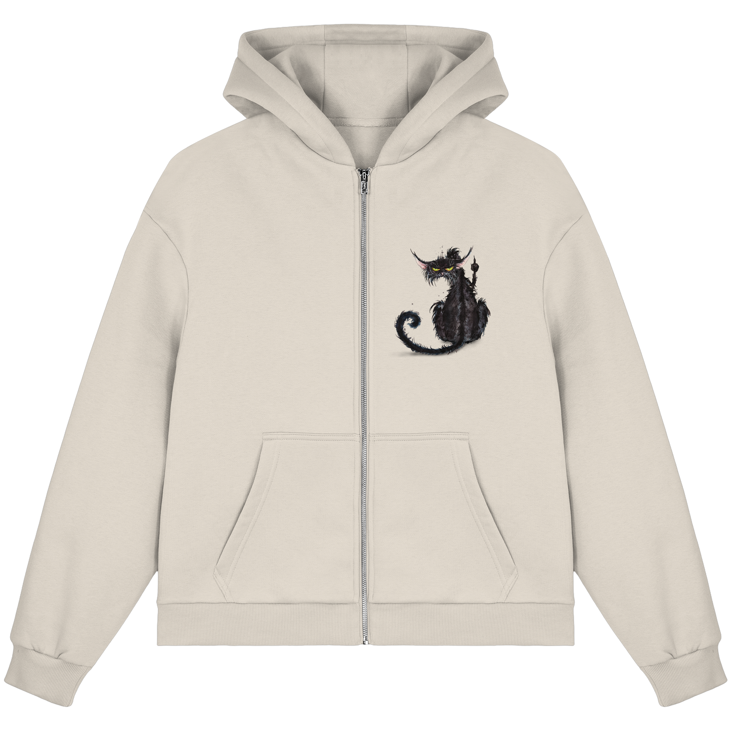 F*U-Cat - Fluffy Boxcut Zipper