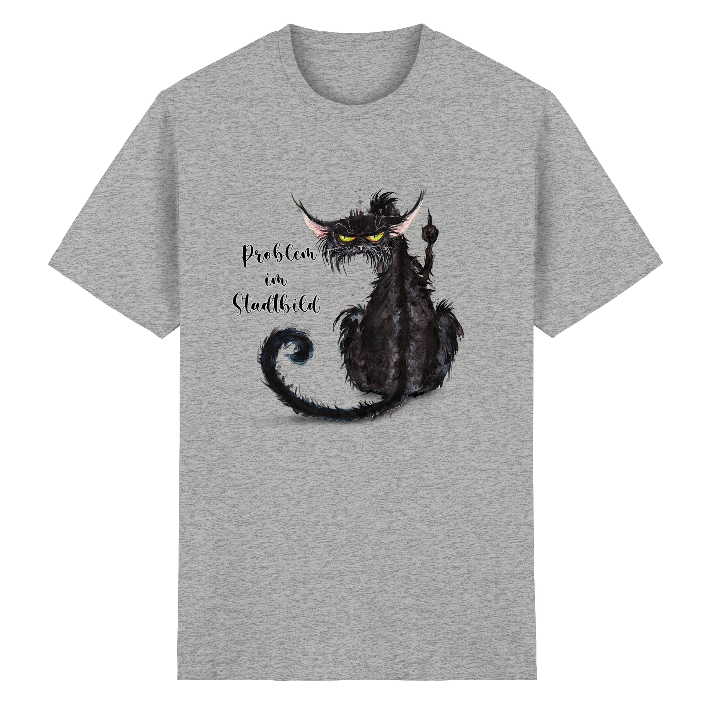 F*U-Cat - Problem im Stadtbild - Heavy Cotton T-Shirt