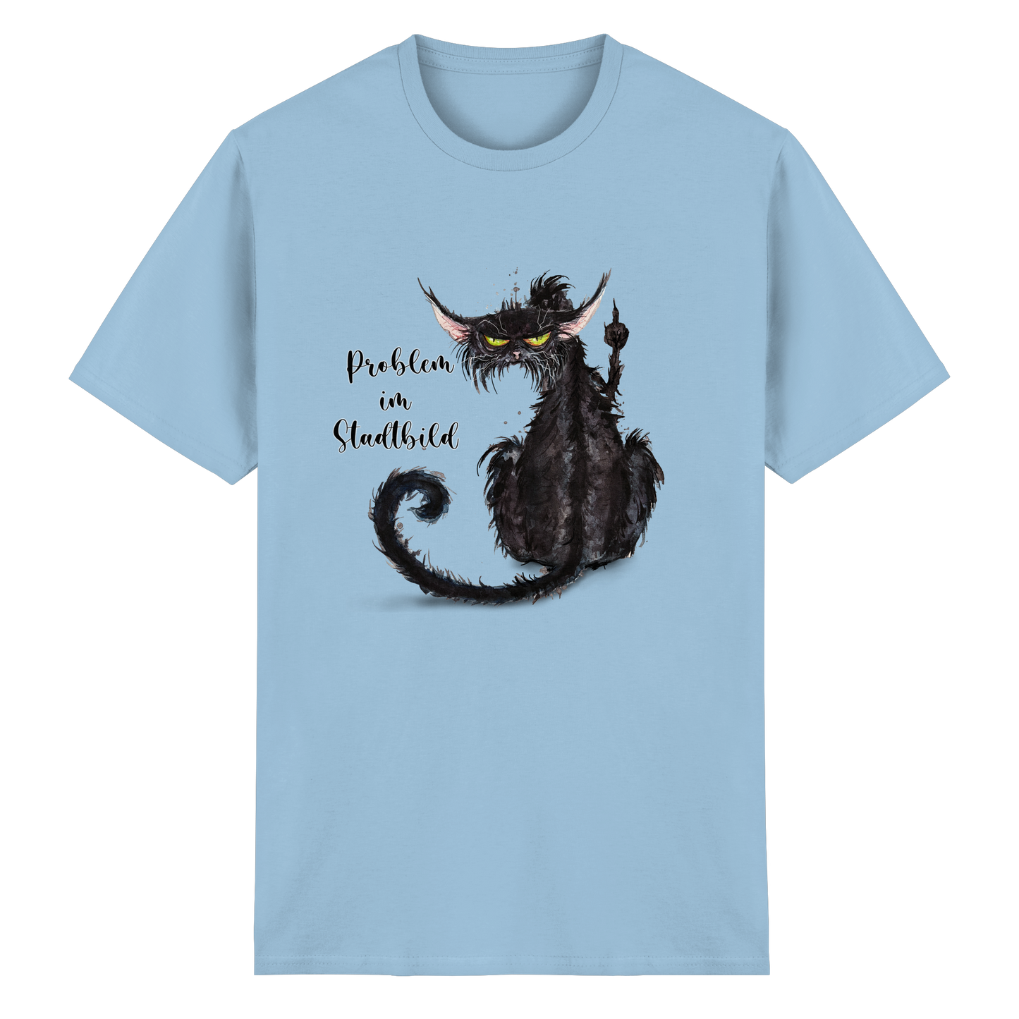 F*U-Cat - Problem im Stadtbild - Heavy Cotton T-Shirt