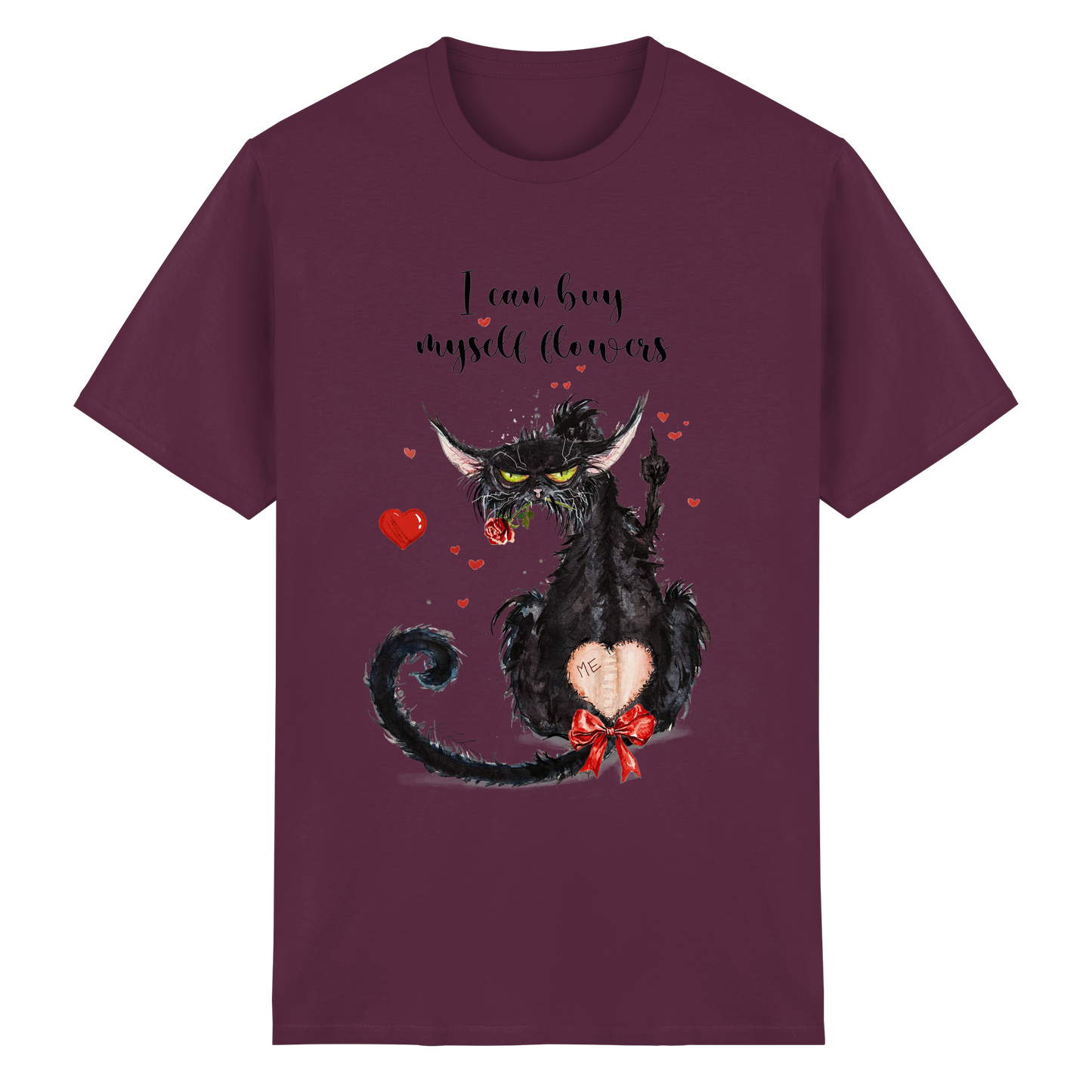 Feministische Valentins - F**U-Cat - Heavy Cotton T-Shirt