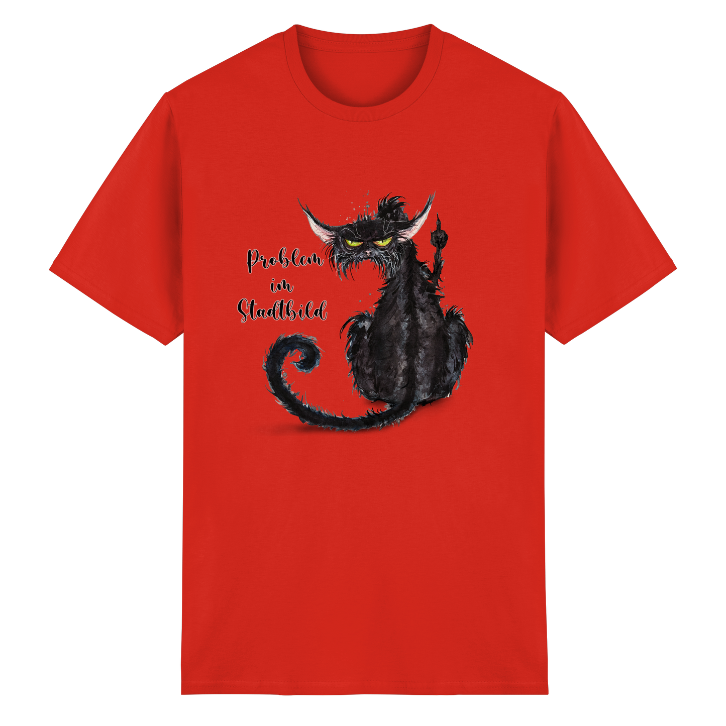 F*U-Cat - Problem im Stadtbild - Heavy Cotton T-Shirt