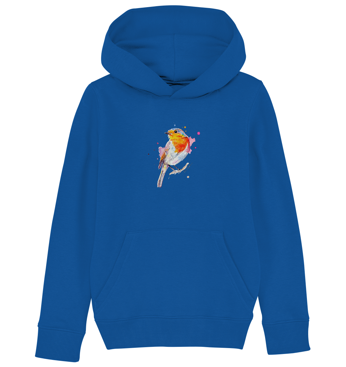 Buntes Rotkehlchen - Kids Organic Hoodie