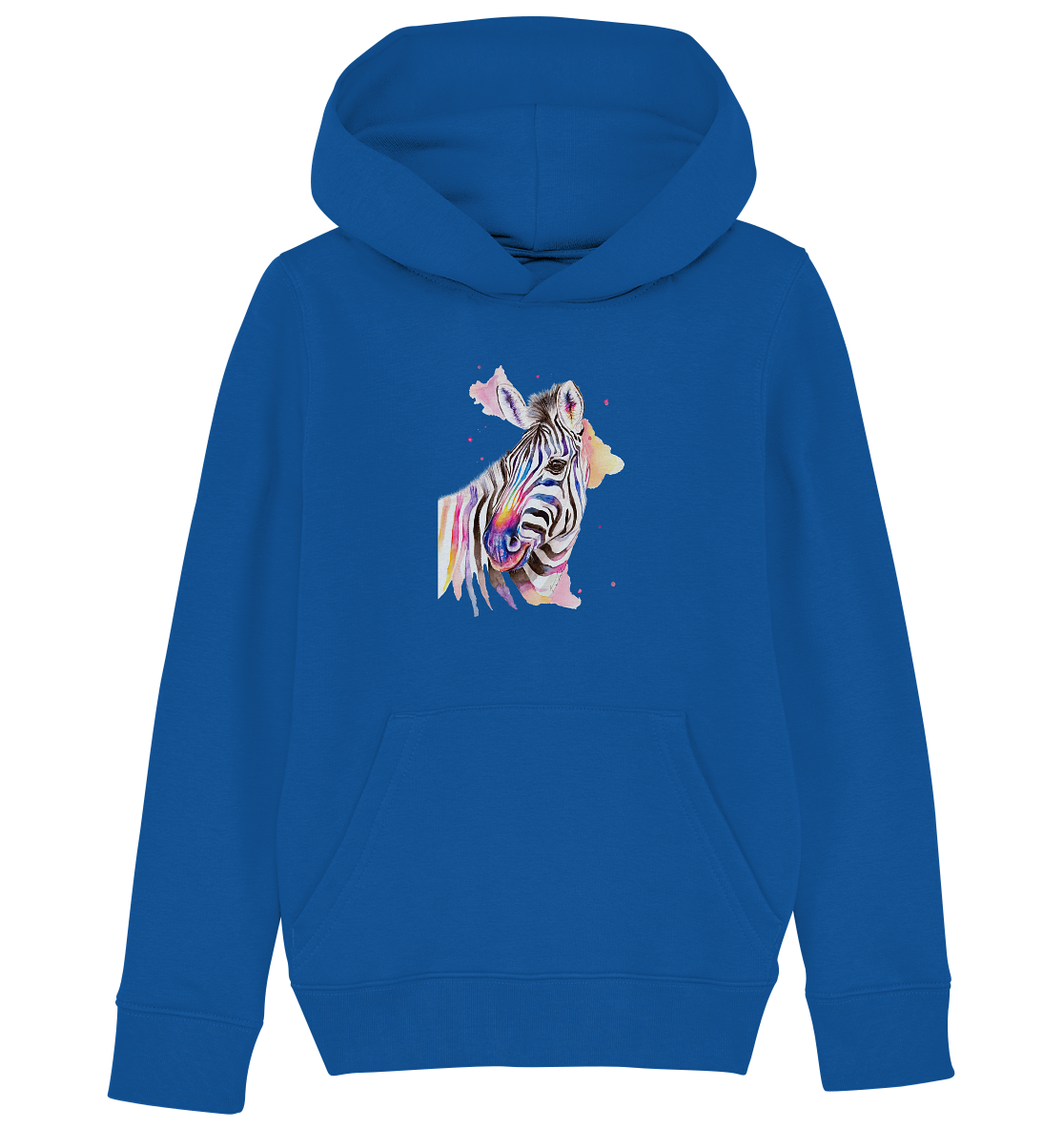 Buntes Zebra - Kids Organic Hoodie