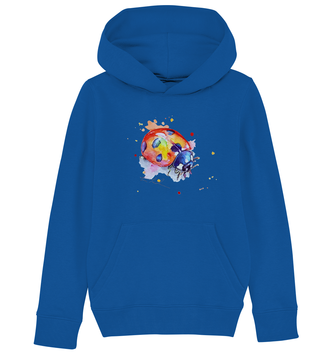 Bunter Marienkäfer - Kids Organic Hoodie