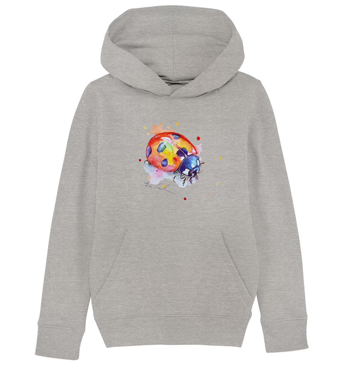 Bunter Marienkäfer - Kids Organic Hoodie