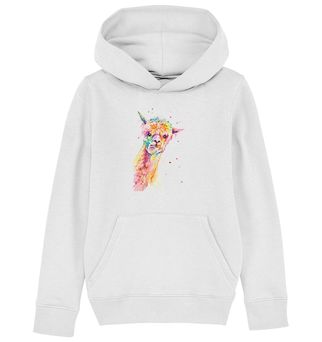 Lustiges Alpaka - Kids Organic Hoodie