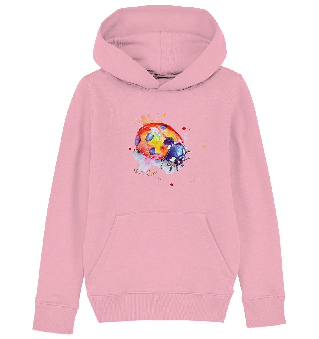 Bunter Marienkäfer - Kids Organic Hoodie