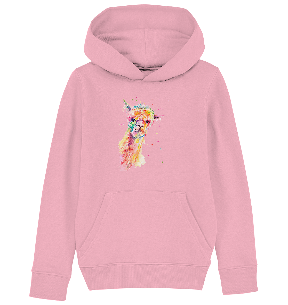 Lustiges Alpaka - Kids Organic Hoodie