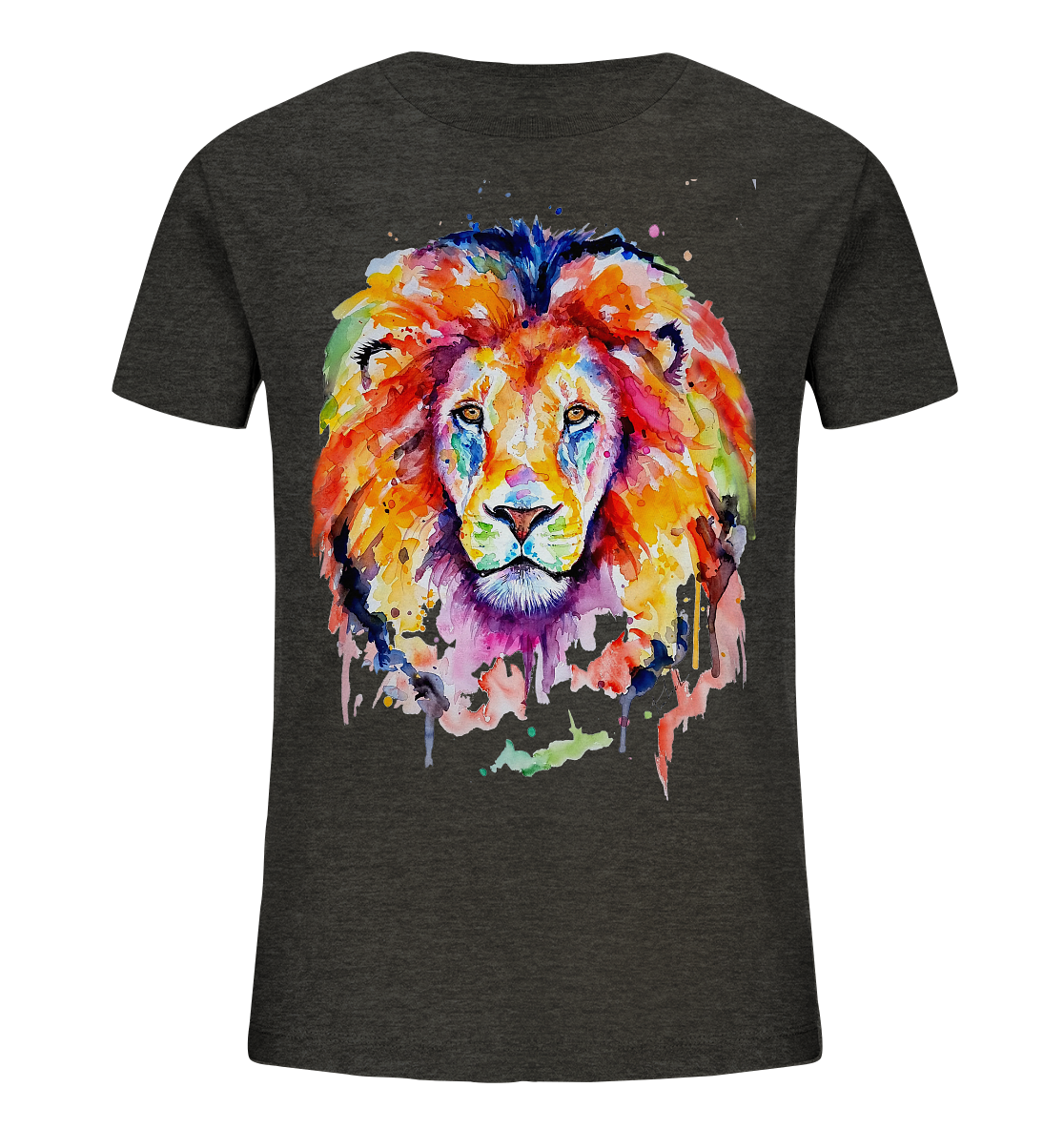 Bunter Löwe - Kids Organic Shirt