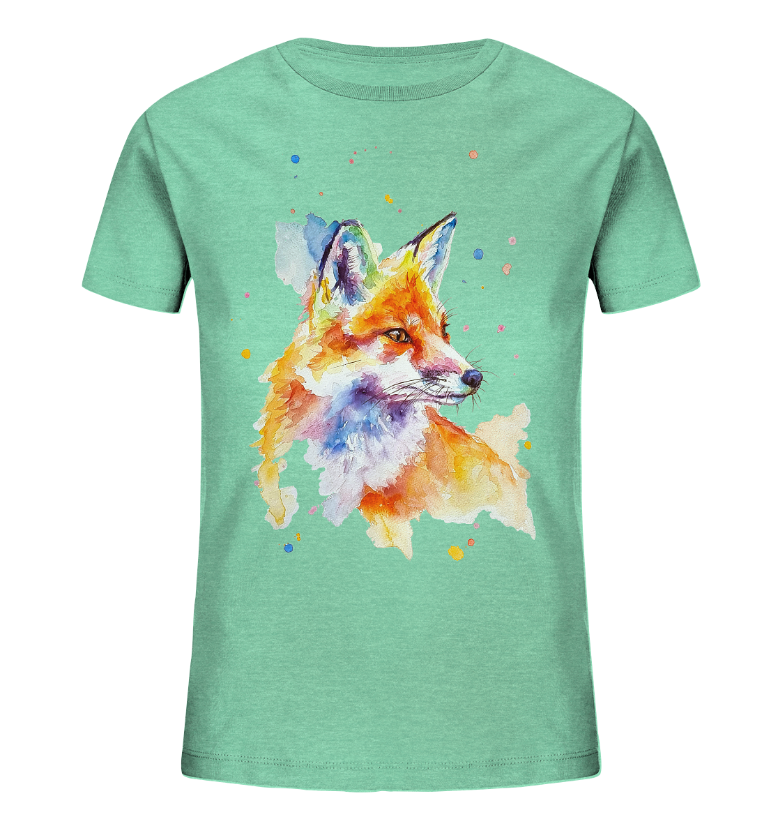 Bunter Fuchs - Kids Organic Shirt