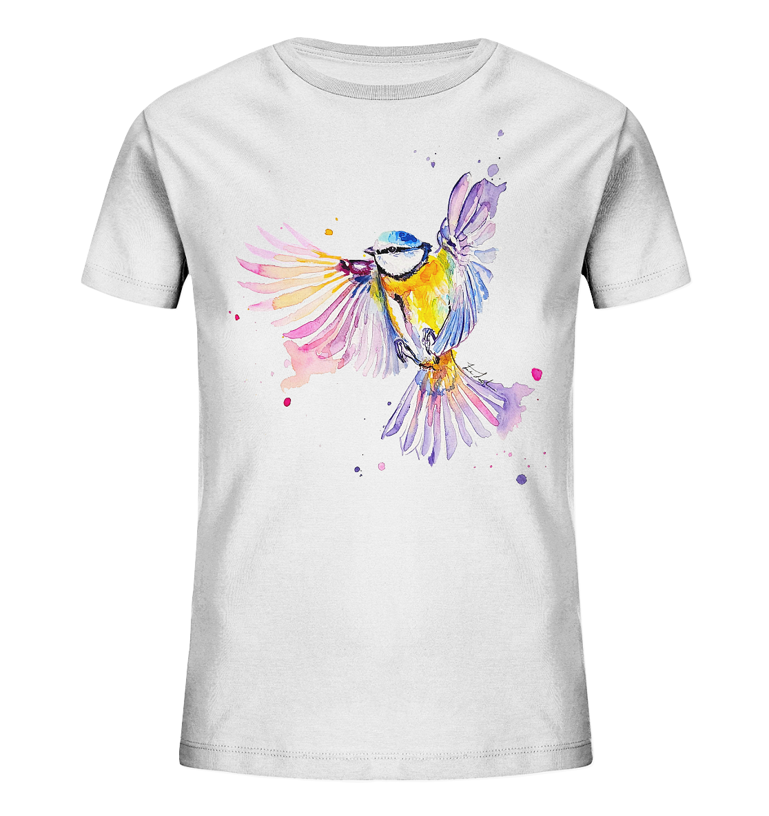 Motiv Blaumeise - Kids Organic Shirt