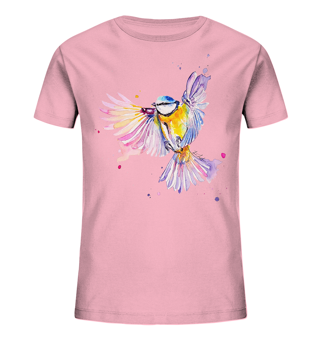 Motiv Blaumeise - Kids Organic Shirt