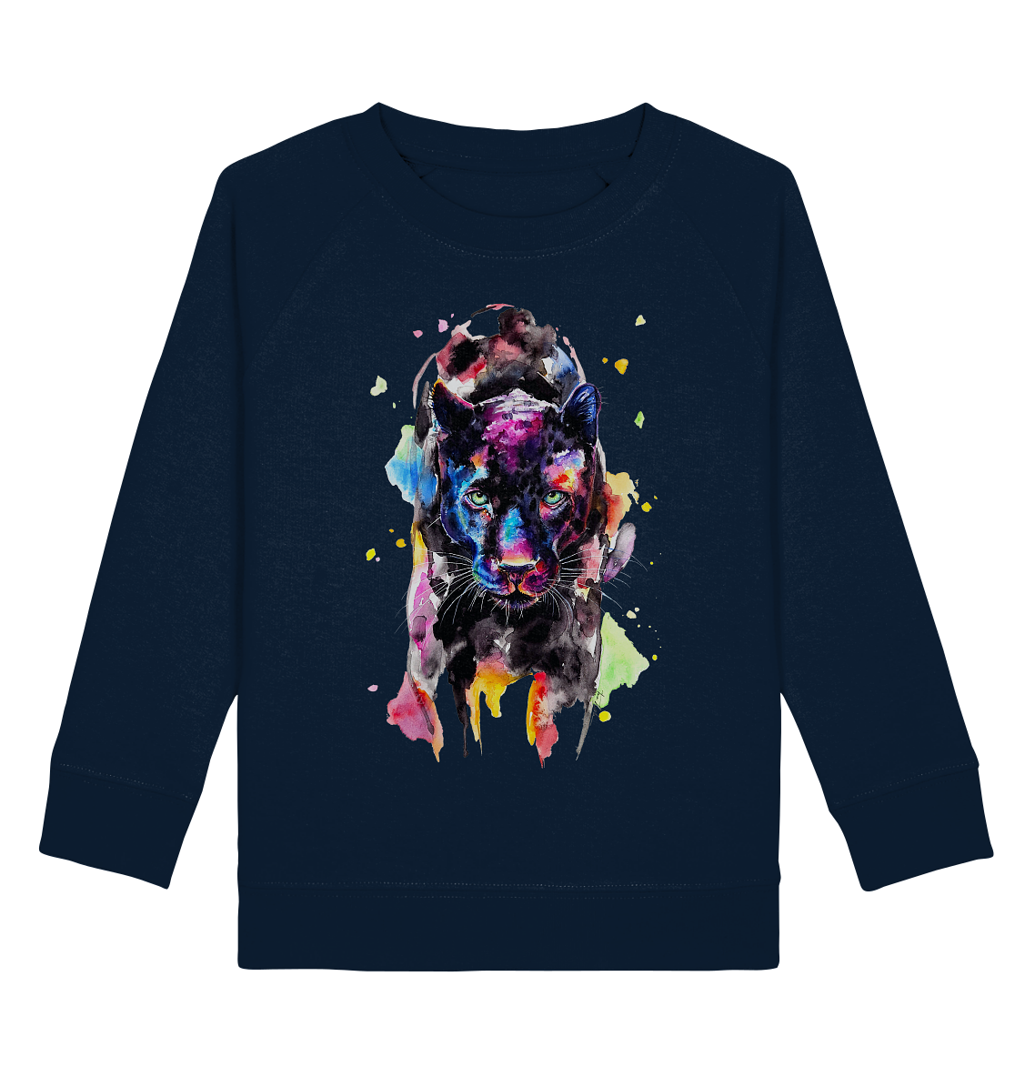 Schwarzer Panther - Kids Organic Sweatshirt